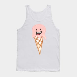 Pink ice cream cone Tank Top